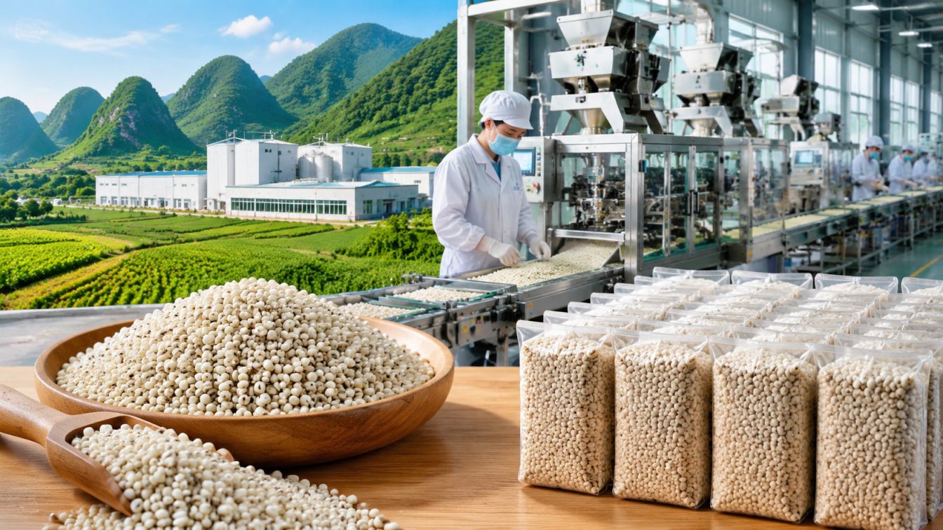 保山为薏仁米采购提供产地直供
